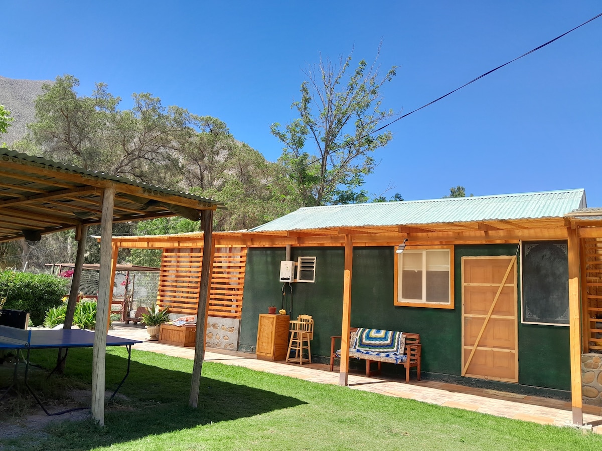 Cabaña Familiar con piscina