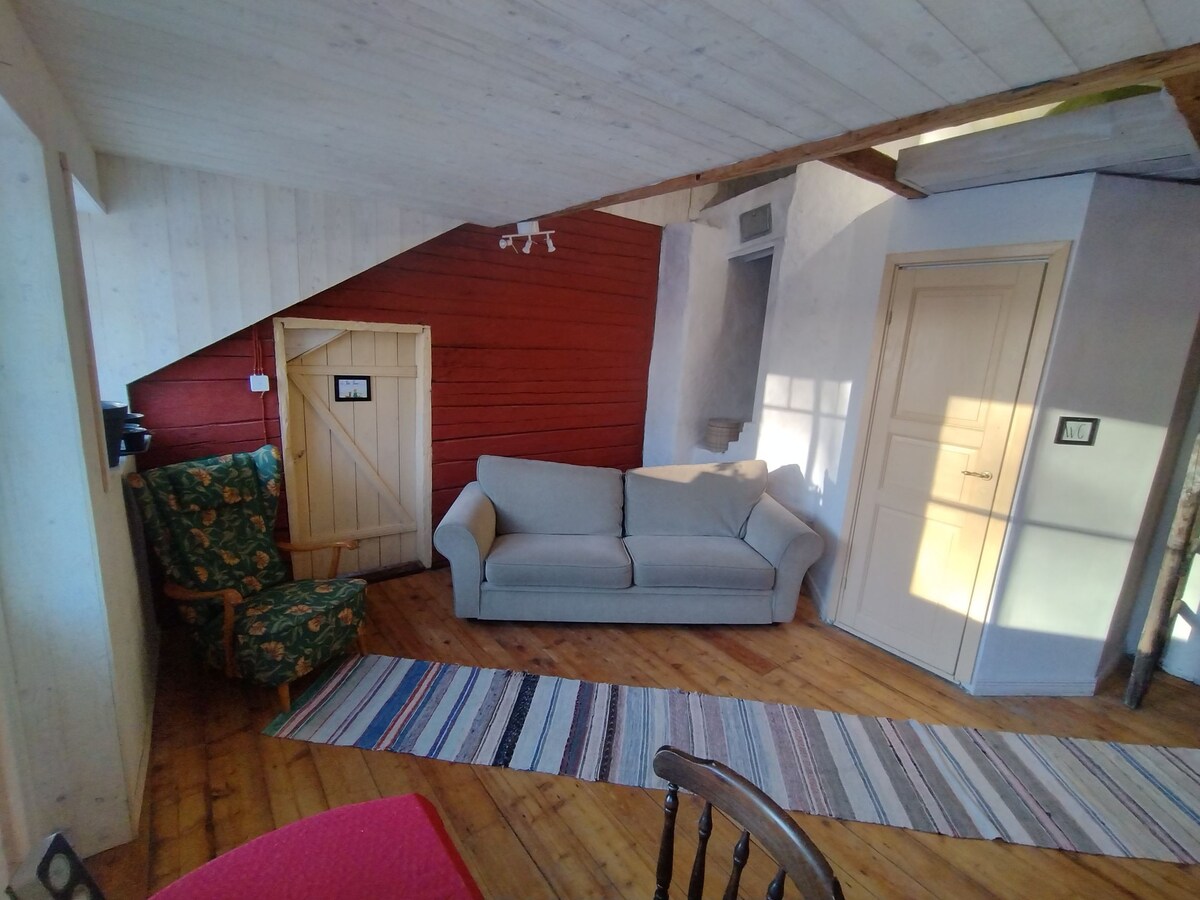 Getgården 's Sago house的「Grodkungen」房间