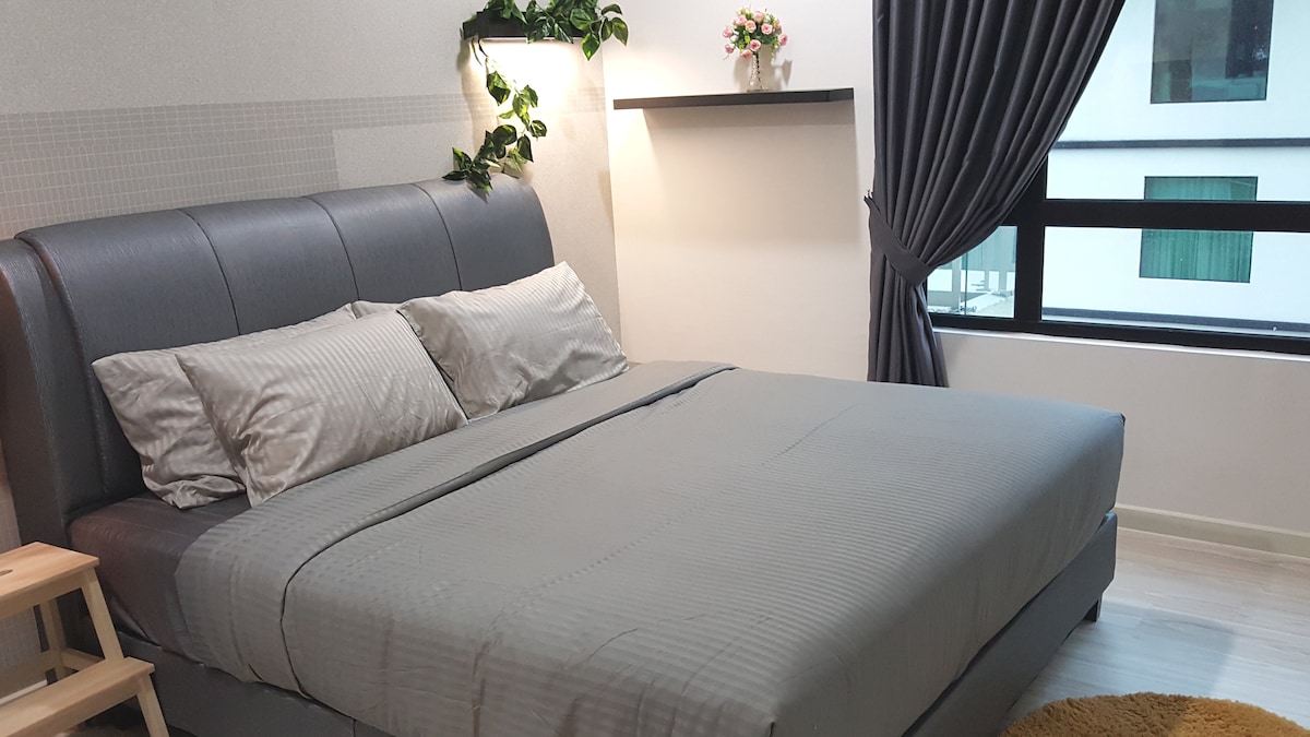 【JB City Suasana】 1BR Cosy Earth Suites by HS
