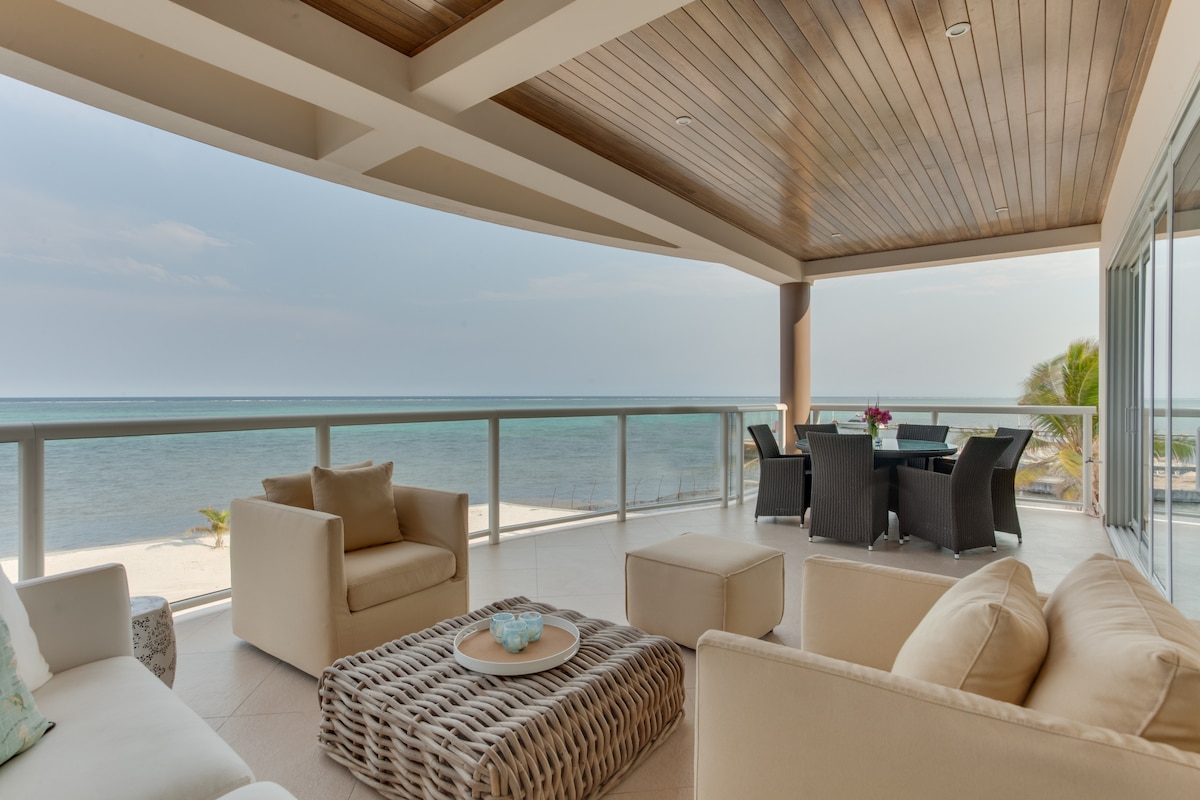 Oceanfront Deluxe condo at Grand Caribe Resort