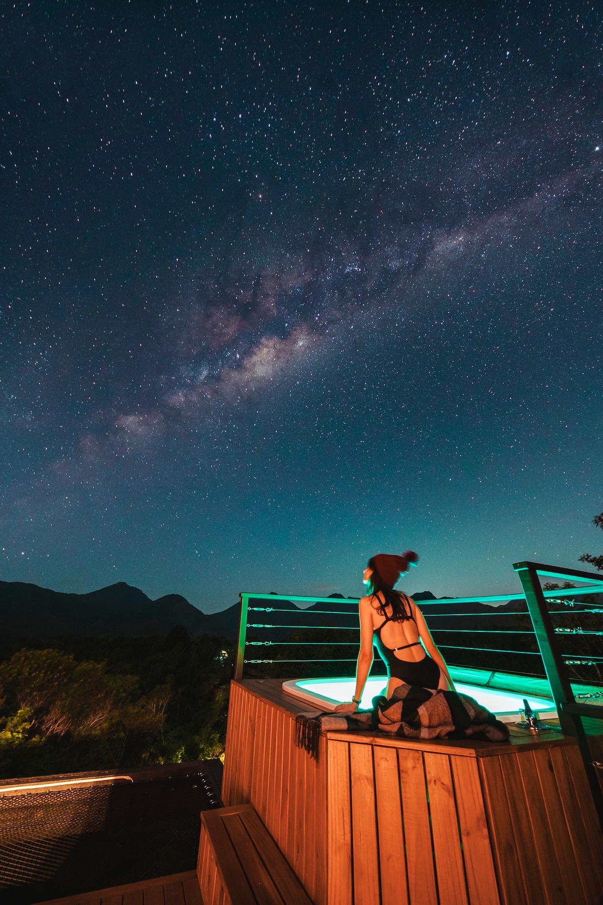 Cabana Sustentável - Vista para as montanhas