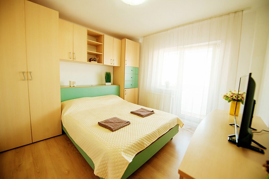 6 Aurel Vlaicu公寓-卧室2