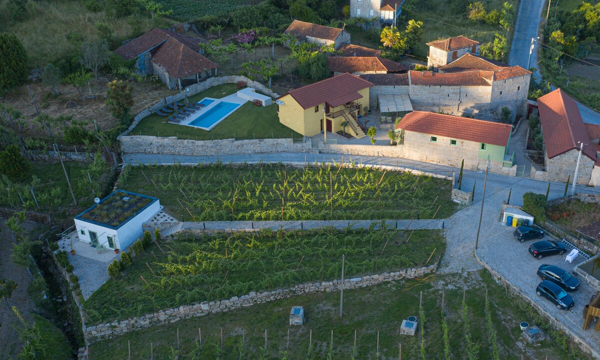 Vila Coura农舍|带泳池的乡村房屋