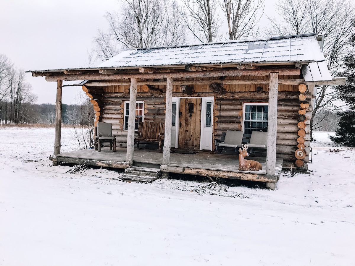 Sandy Creek Cabin - Authentic Log Cabin