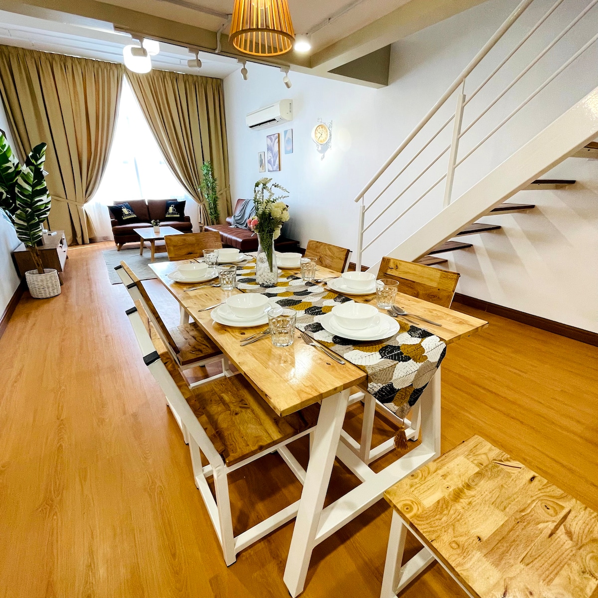 1BR De'Pine Decor Duplex(5pax)~ Sunway Lagoon 7min