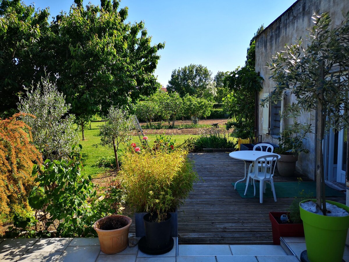 Logement à la campagne - proche Chalon S/Saône