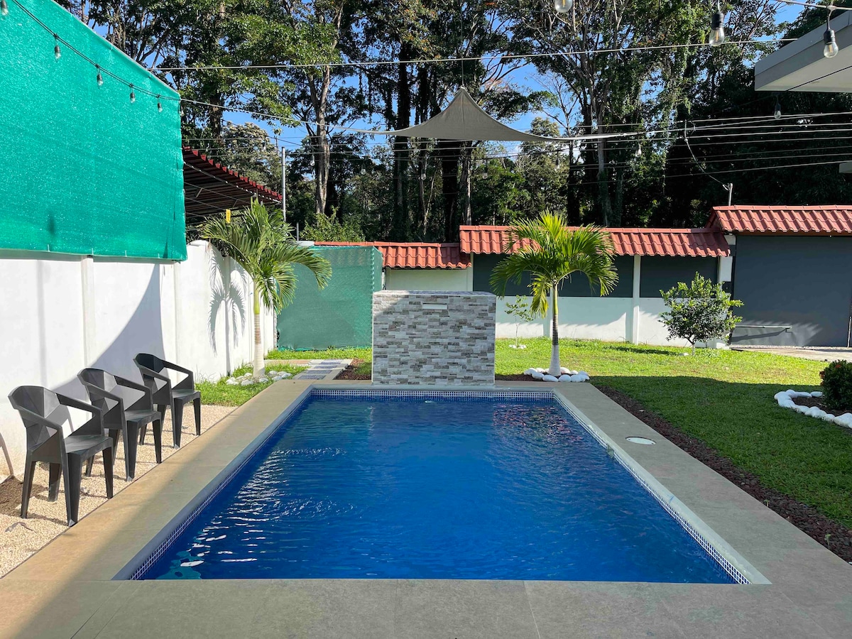 Villa del Sol | Brand new house w/pool & AC