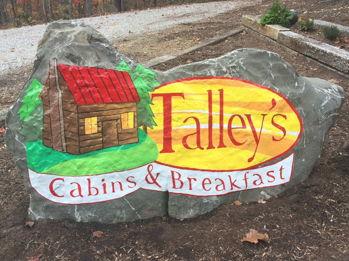 # 1 Talley 's Cabins/Dale Hollow Lake的早餐