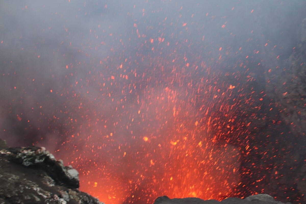 cabane perchée volcan