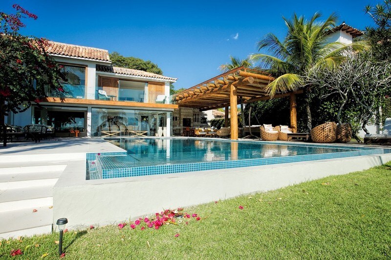 Luxury Beachfront Villa @ Beach Manguinhos Buzios