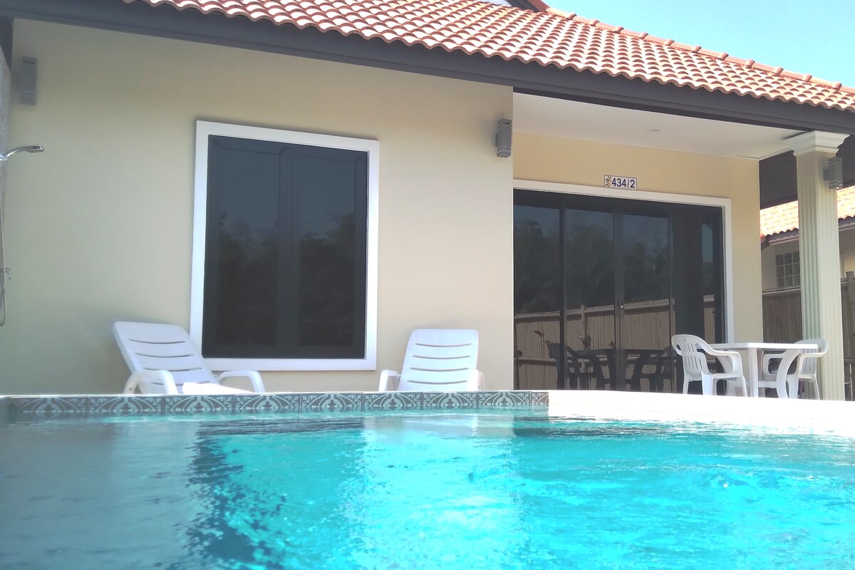 villa privée avec piscine