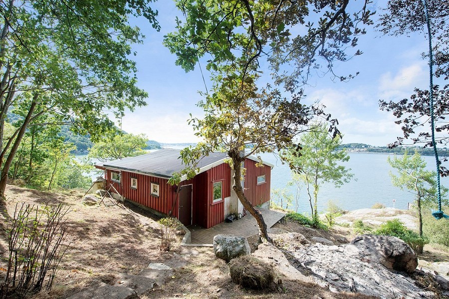 挪威小木屋，可欣赏Sandnes Stavanger的海景