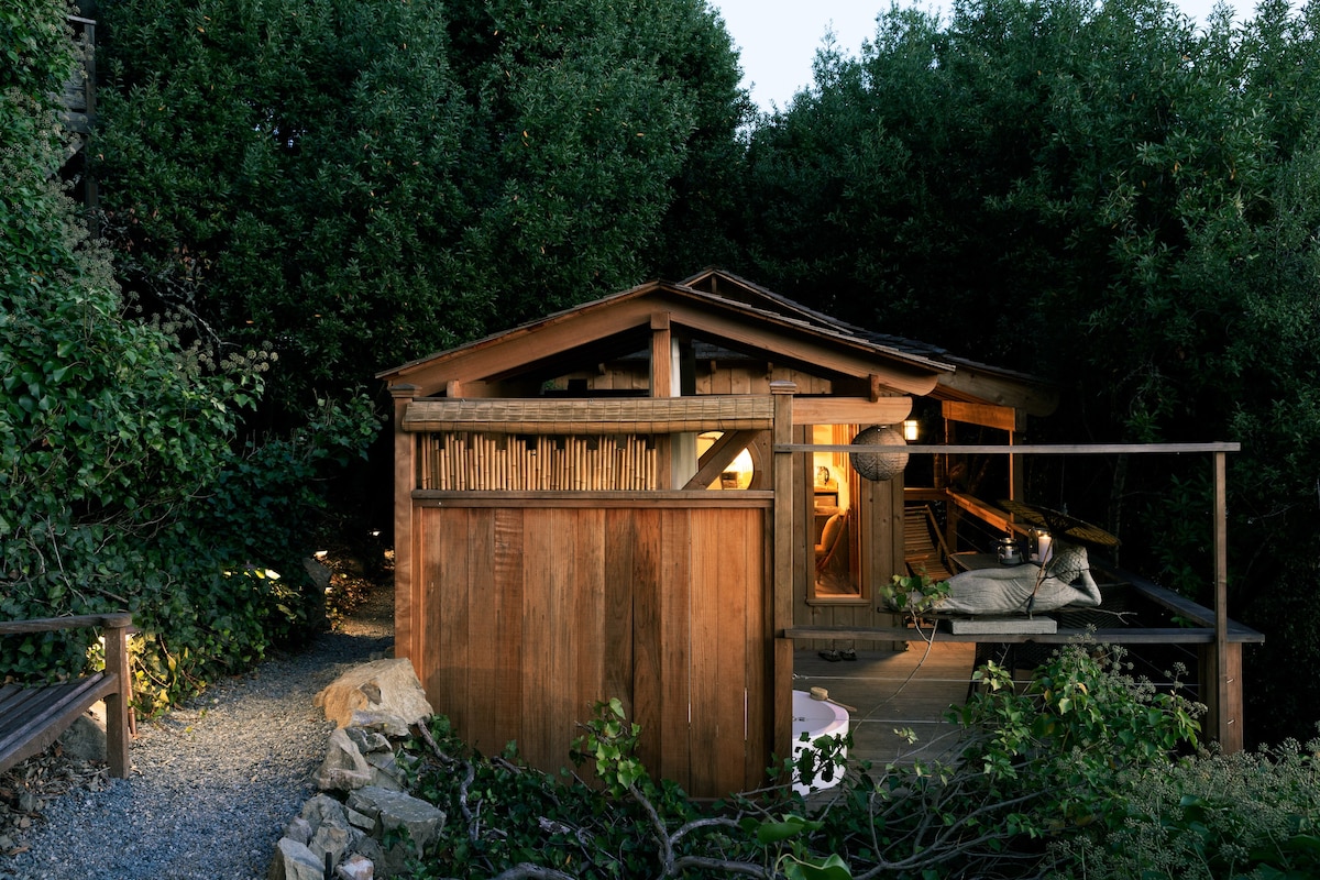 鸟巢平房（ Bird 's Nest Bungalow ）海滩景观