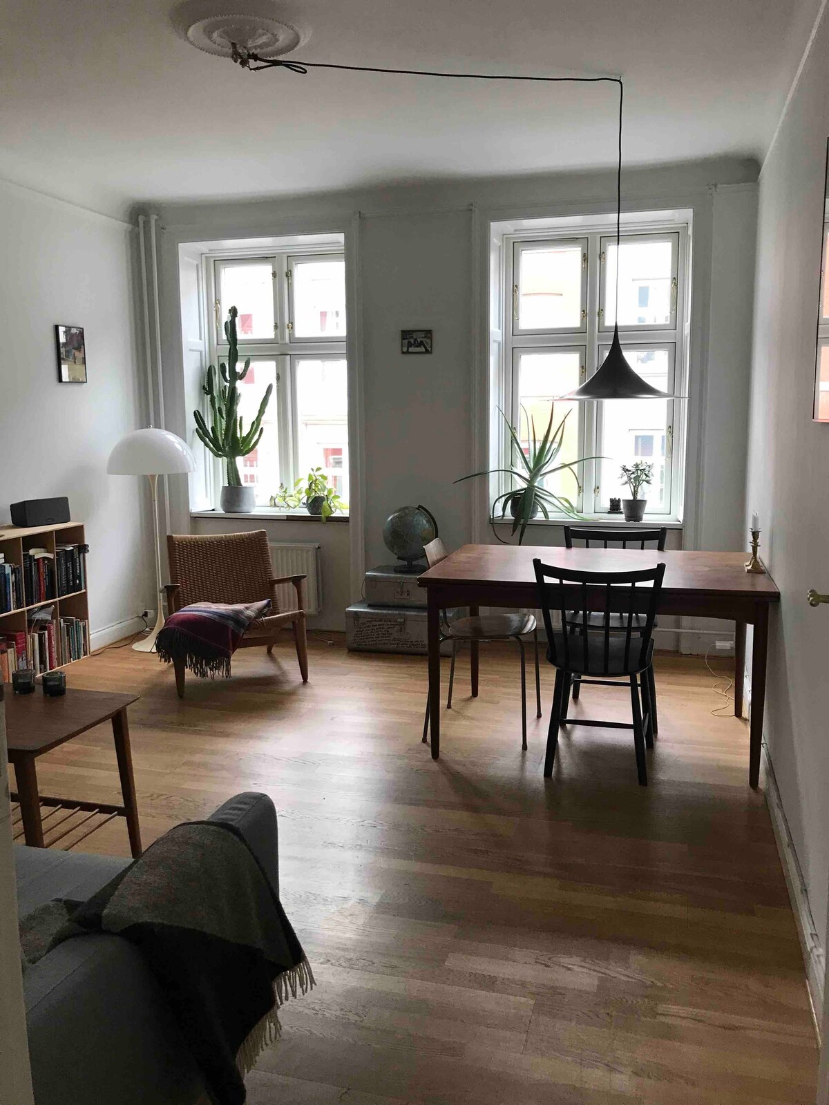 位于哥本哈根最时髦区域的漂亮公寓