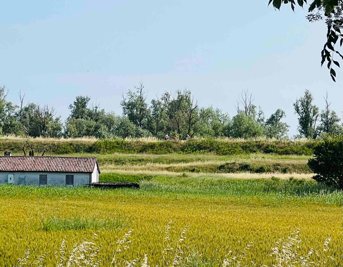 Casetta Rossa in Po Delta Park