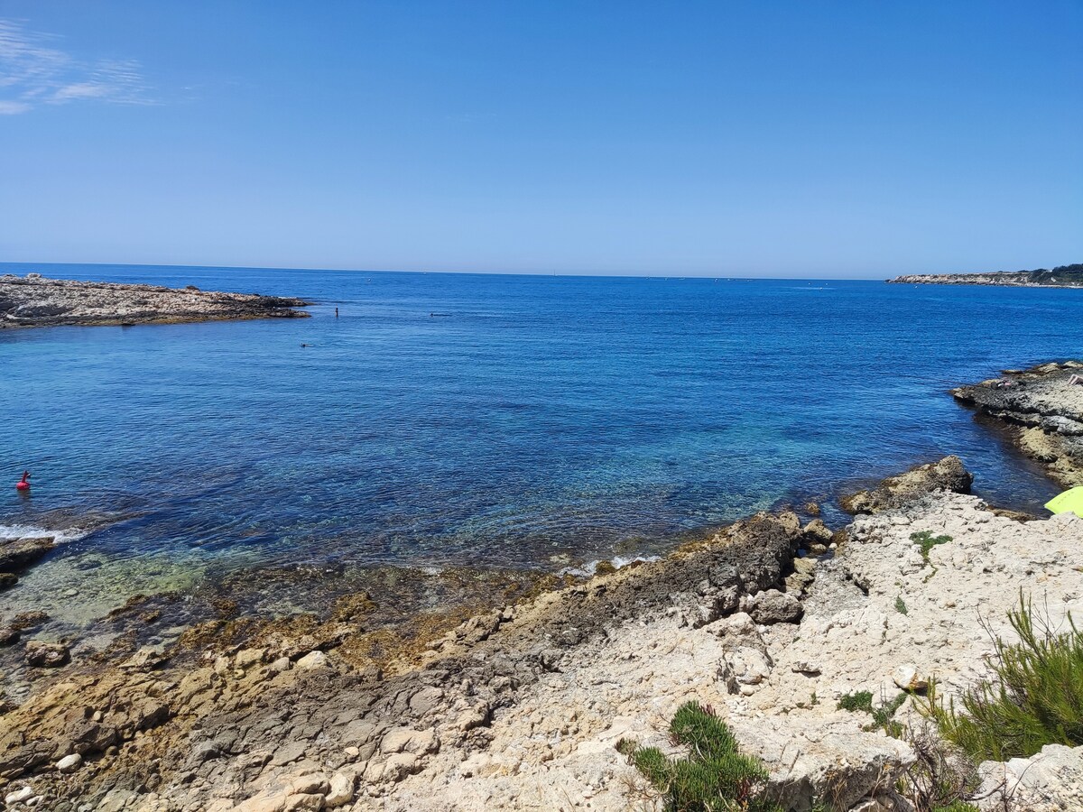 Sausset-les-pins, T2 bord de mer