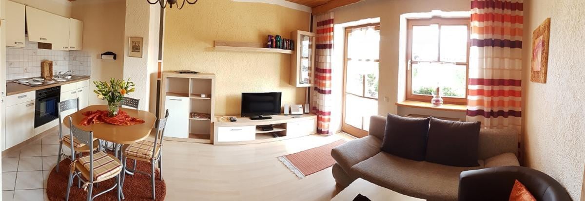 带露台和小厨房的卡斯帕鲍尔（ Kasparbauer ）公寓（ 40平方米）