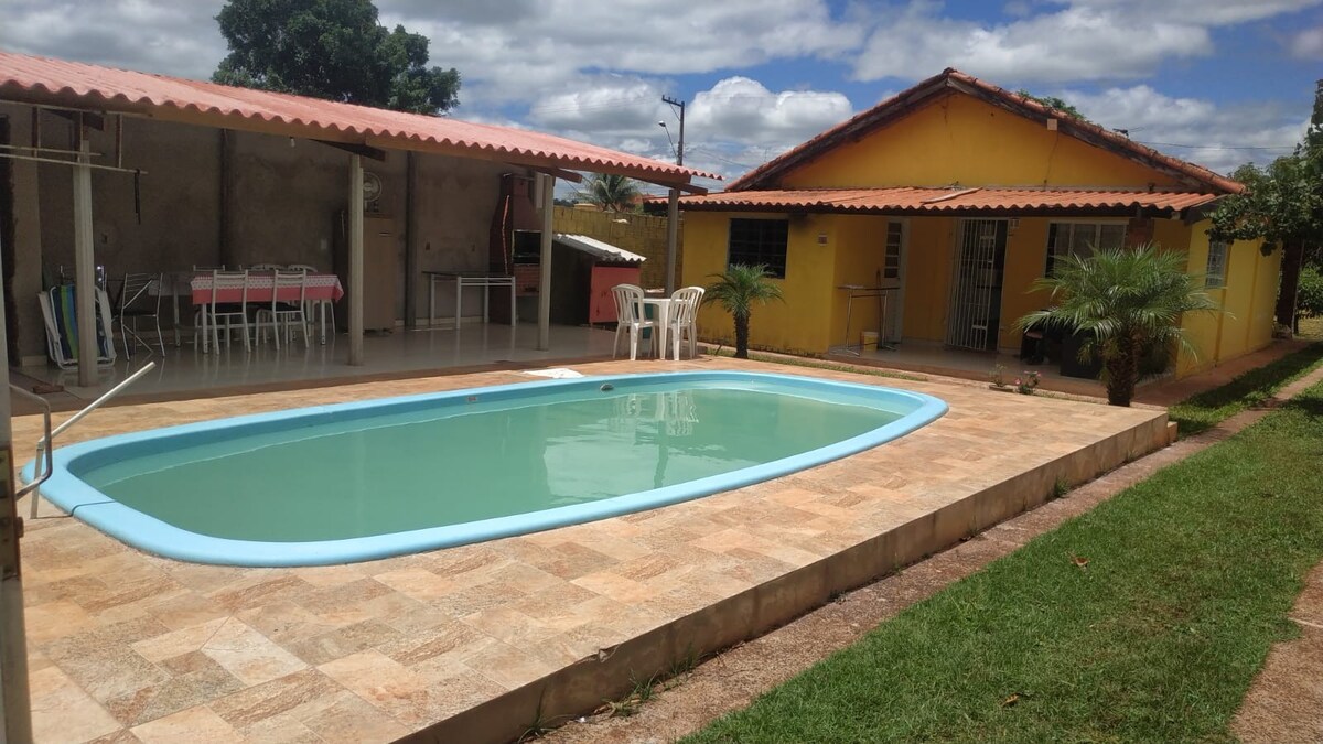 Casa com piscina em Salto Grande