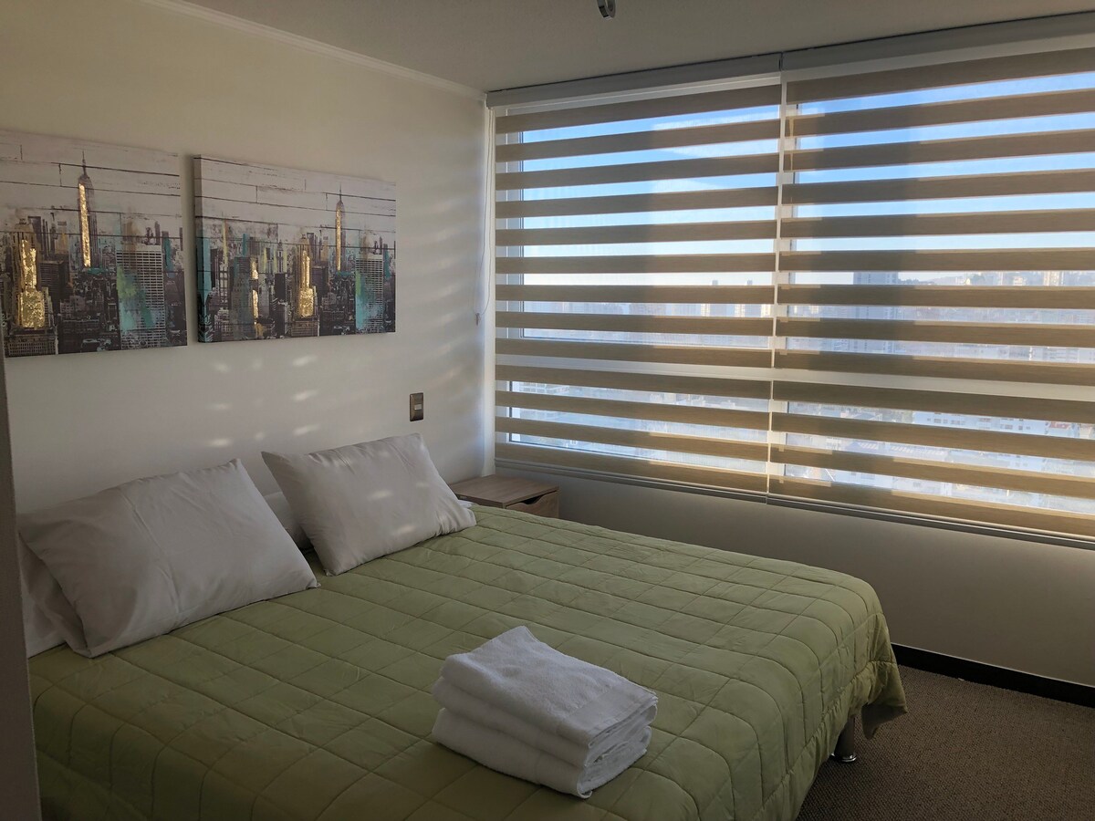 优秀的公寓Viña del Mar 2房间2个卫生间全新