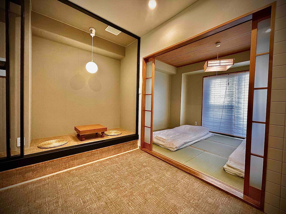 JR 3 分JR電梯/可直达上野/新宿/池袋/整套公寓2 个分离房间带厨房