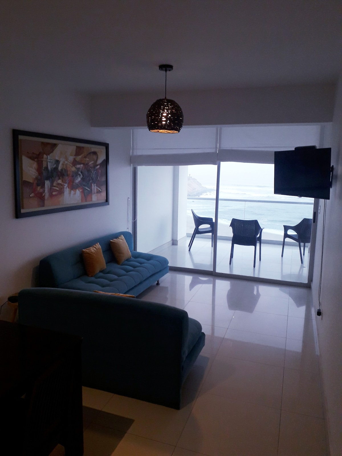 Punta Hermosa公寓，可俯瞰大海