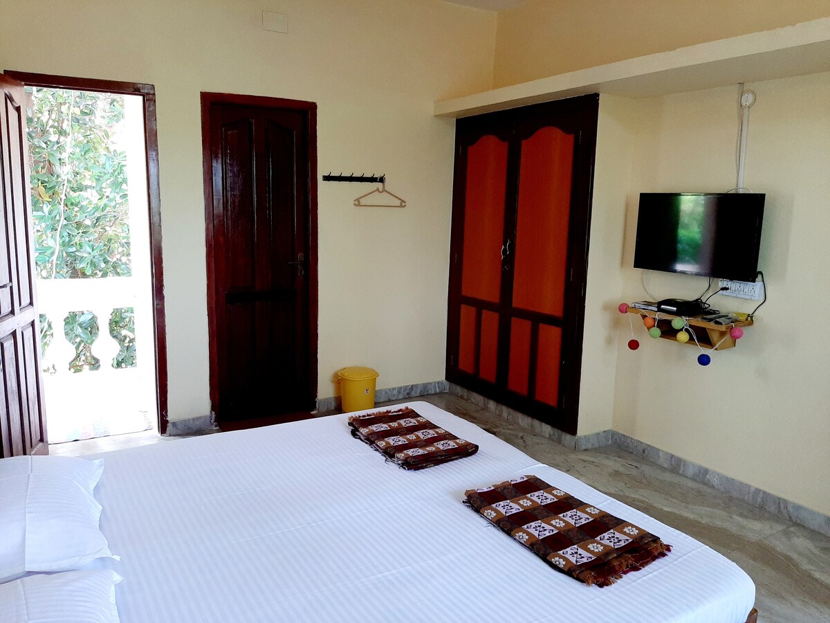 Ravi Homestay 1 Auroville Beach （空调）