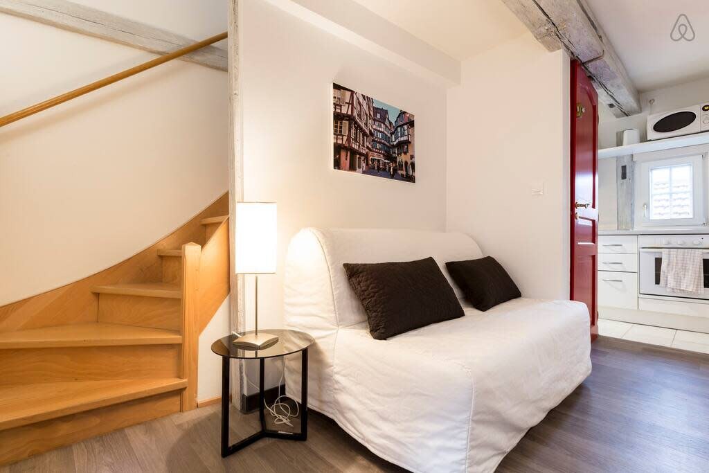 Gîte d 'Ines ，舒适的双层公寓-小威尼斯Colmar