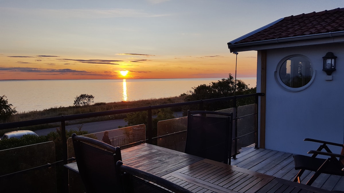 海滩别墅，厄兰（ Öland ） --靠近大海的绝佳位置！