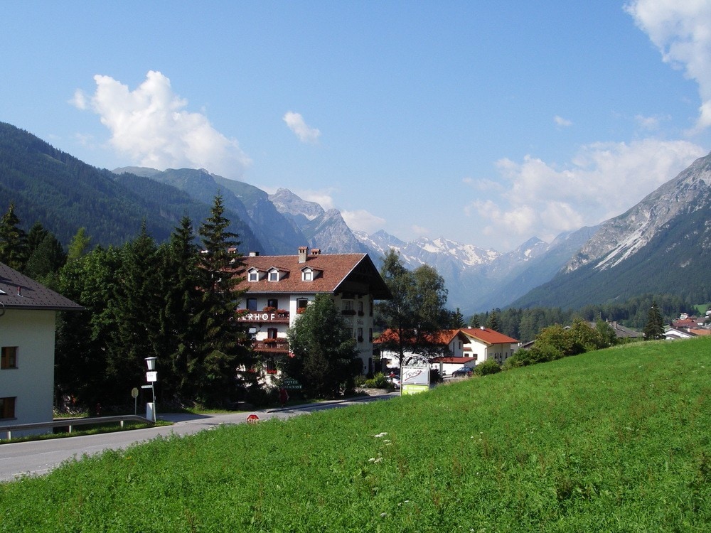 Romantisches Landhaus in den Alpen