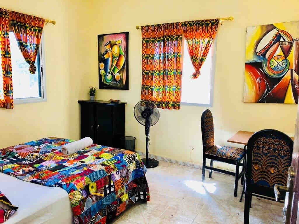 在Mamelles的Fadidi-艺术家之家，房间Ñdiakar