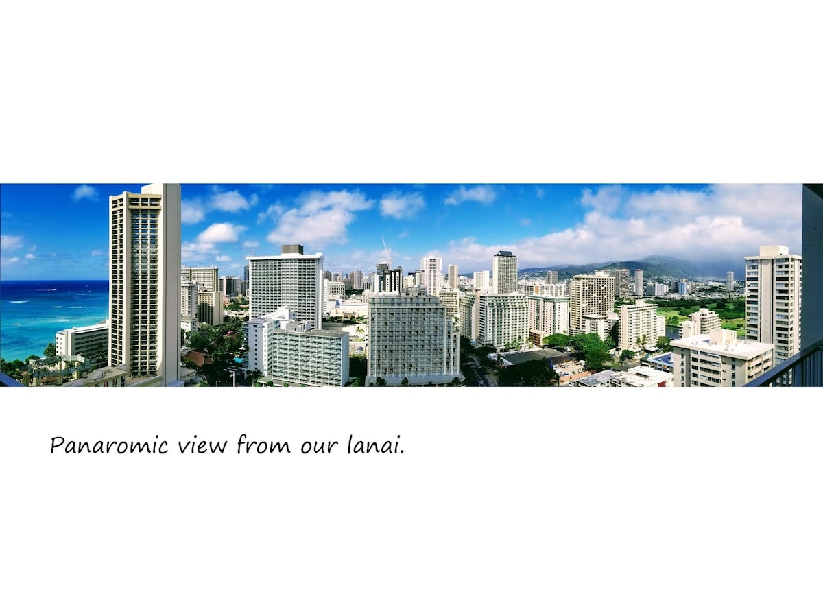 威基基（ Waikiki ）海洋城市❤️山景