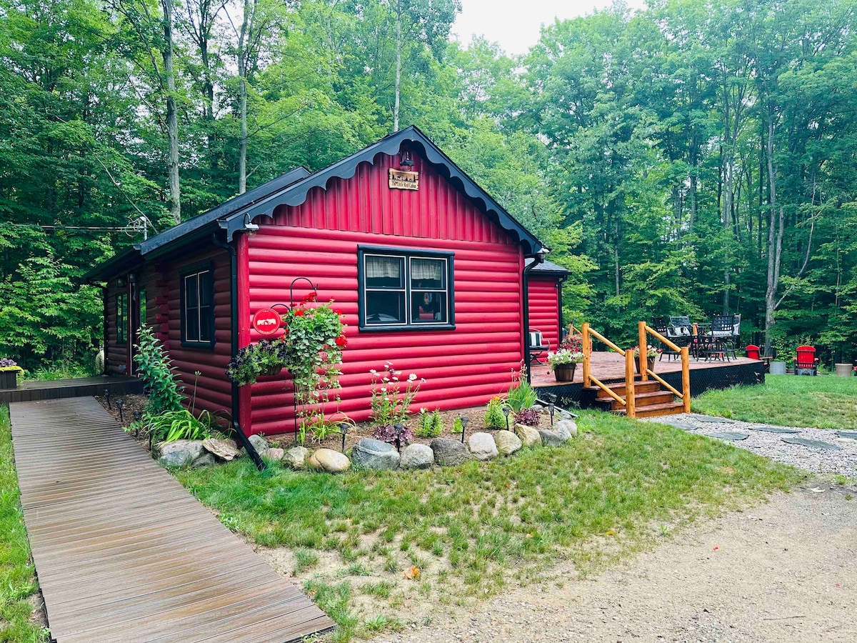 Cozy Little Red Cabin