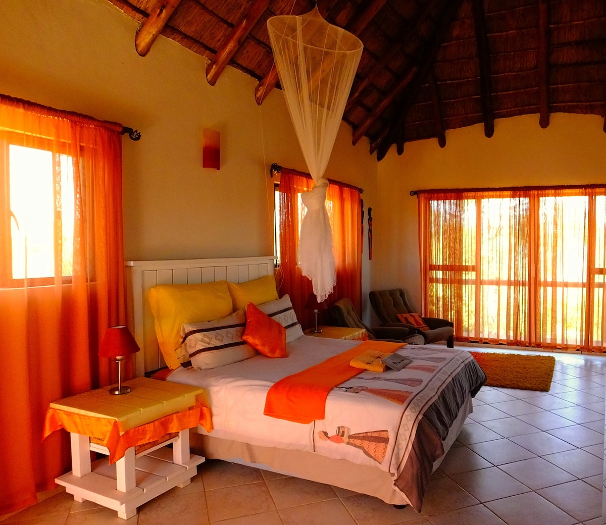 Baobab Orange Room -NUDE- SunEden Naturist Resort