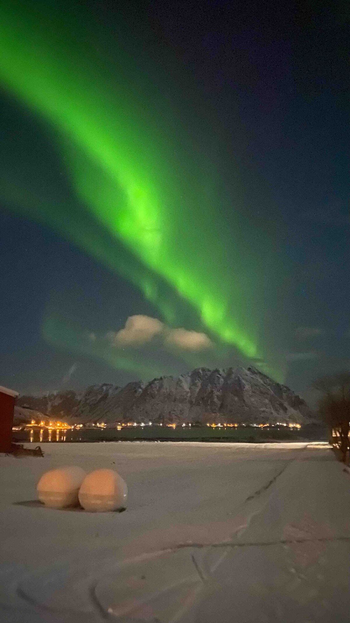 公寓距离Leknes、Lofoten 10分钟路程。海景。