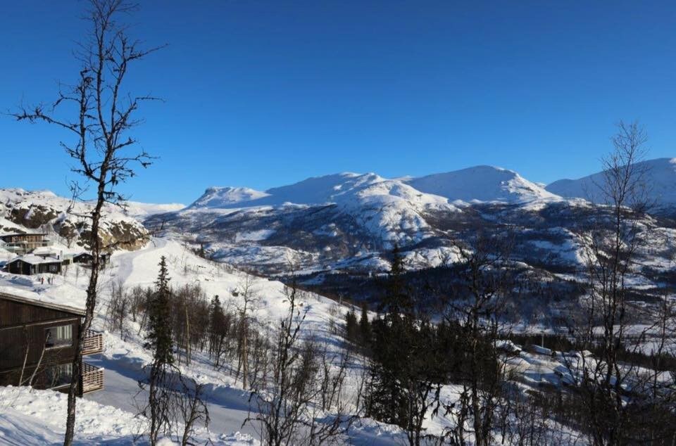 风景， Skarsnuten ， Hemsedal