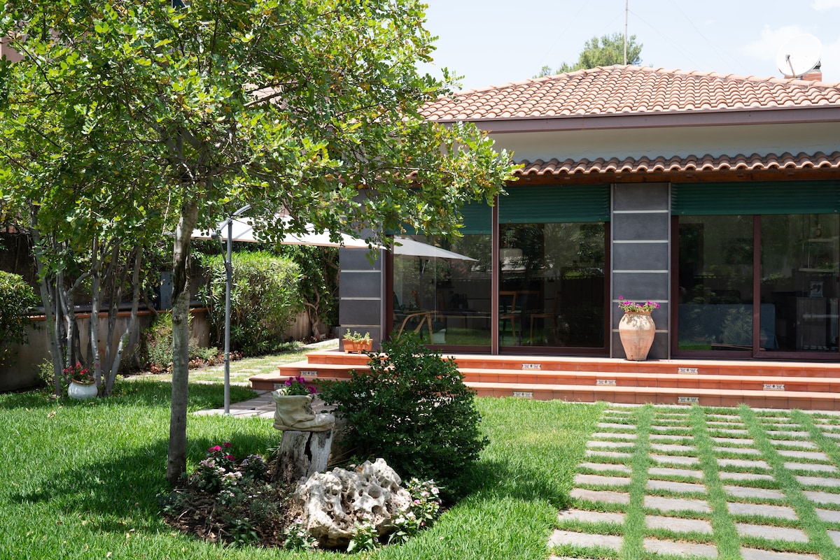 「La casa di Masina」-周围的花园别墅