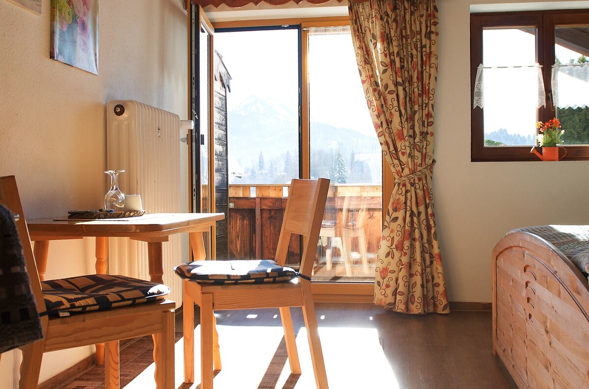 滑雪景观，双人房+可加床（含） 早餐，夏季有缆车
