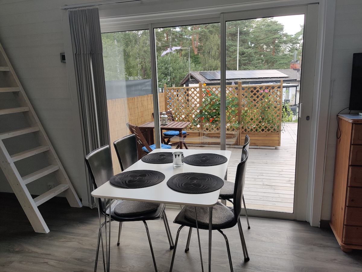 Nybyggt gästhus i Åhus
