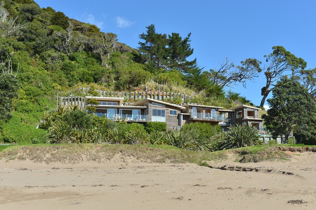 新西兰北部地区海滩上的豪华房源