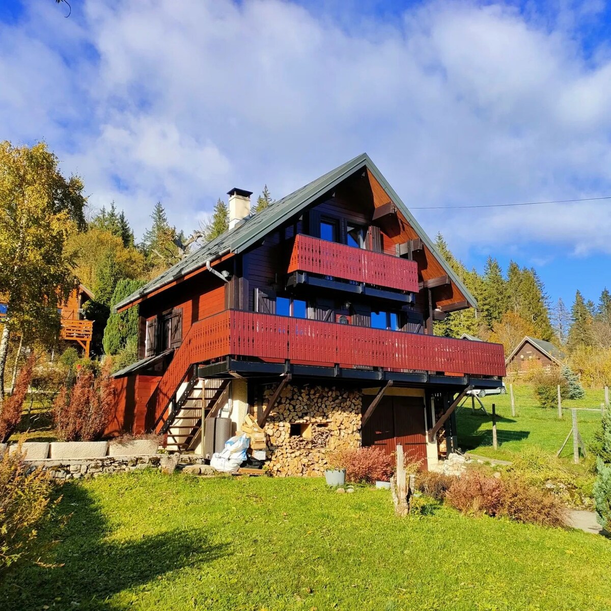 Magnifique Chalet en Chartreuse vue sur Belledonne