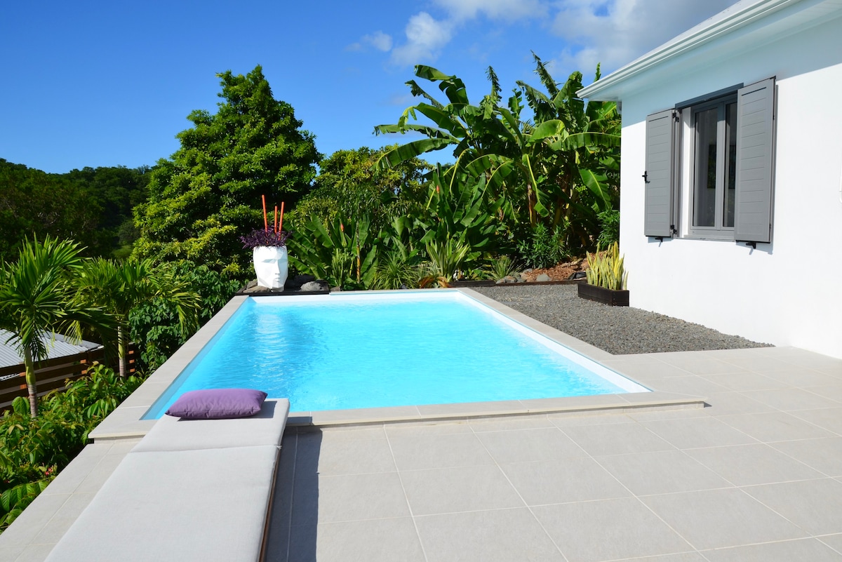 COCO CANNELLE Villa 3 Bdrm, Private Pool, Deshaies