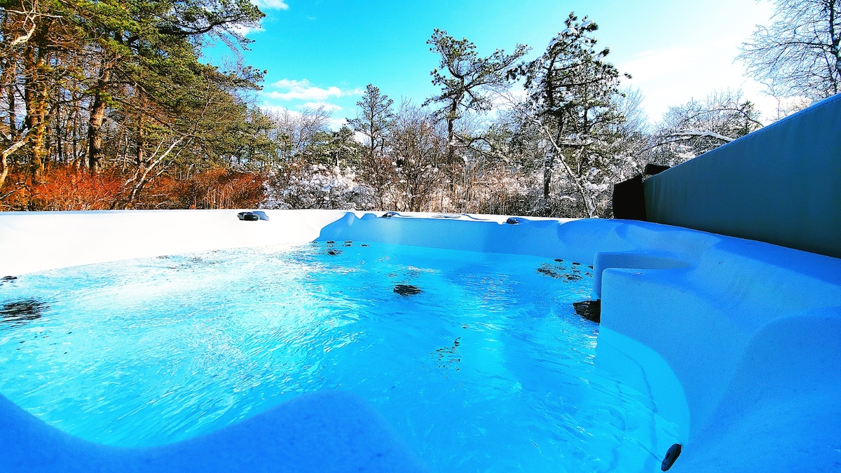 ParadisePocono/热水浴缸/桑拿/骆驼背滑雪/卡拉哈里