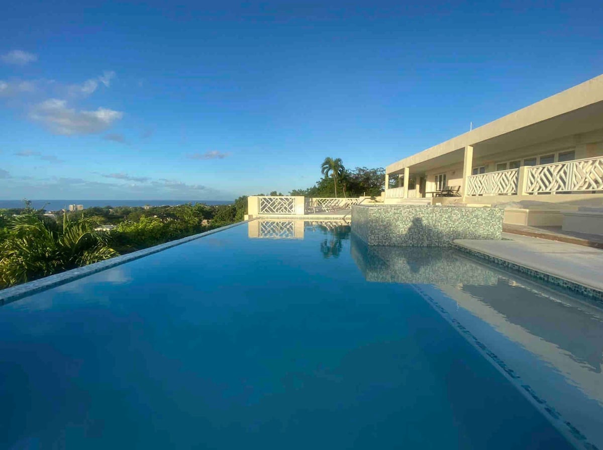 4 bed luxury Barbados villa with stunning views.