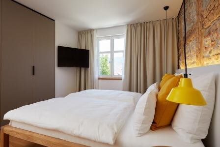 星级博林根公寓酒店， （辛根） ，村庄广场的公寓， 26平方米， 1间起居室/卧室，最多可入住2人