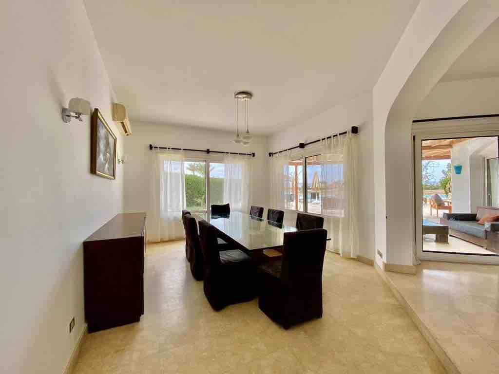 GRV139白色别墅， 4卧室，带私人泳池， El Gouna
