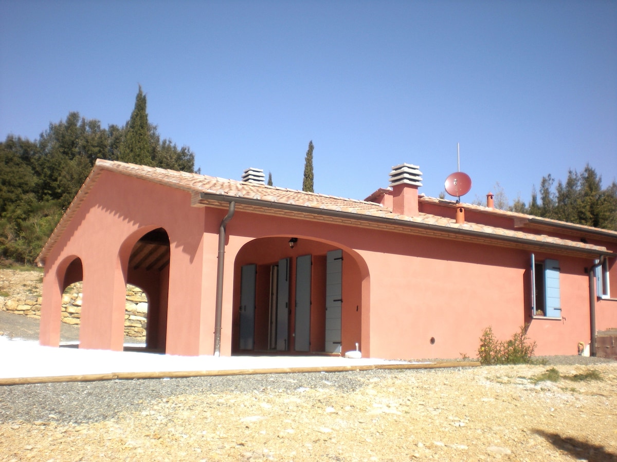 Villa in oliveto con piscina Monteverdi Marittimo
