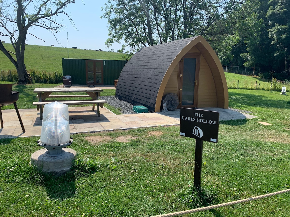 Lisnabrague Lodge Glamping Pods - The Hares Hollow