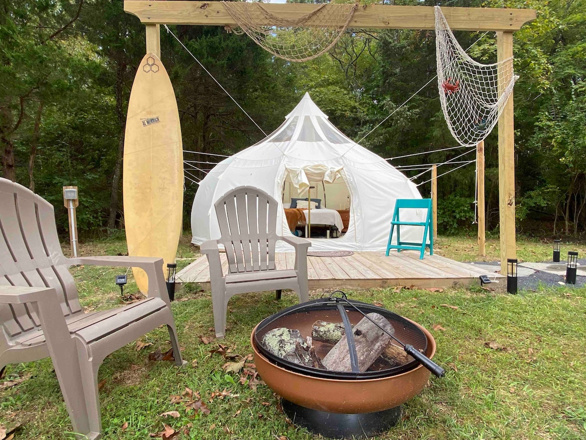 Rooted Acres NJ Glamping Retreat (Bella Mar Tent)