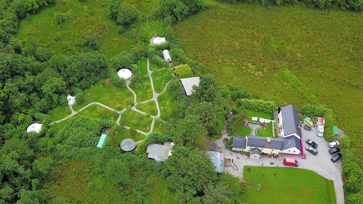 粉红苹果果园： Willow Yurt Glamping