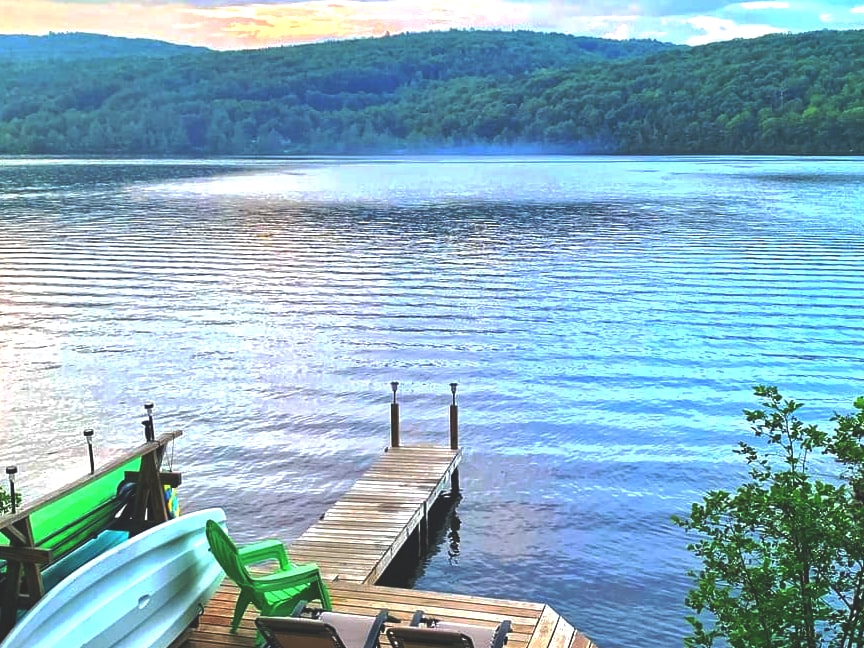 Home overlooking Mascoma Lake, Dock, Boat Slip